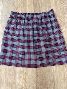 J. Crew plaid skirt